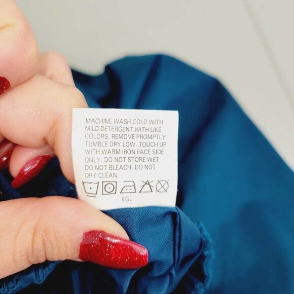 Vintage 90s Columbia Mens Small Spell Out Box Logo Nylon Joggers Snow Ski Pants - Picture 5 of 15